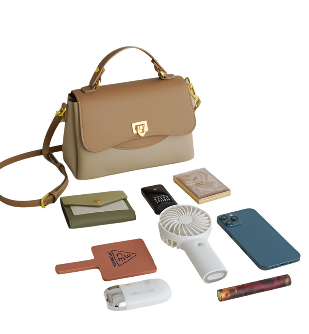 High Stylish Woman All-Match Fancy Soft Leather Shoulder Handbag