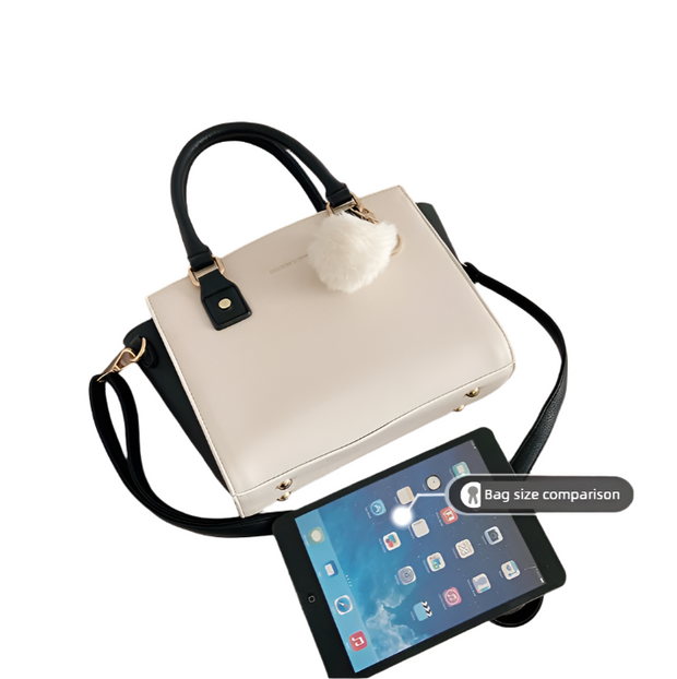Luxury Designer Brand Women's Handbag All Leather Street Wear Fashion