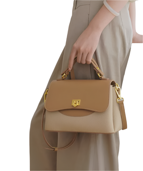 High Stylish Woman All-Match Fancy Soft Leather Shoulder Handbag