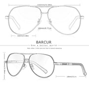 BARCUR Men sunglasses Polarized UV400 Protection Driving Sun Glasses Women Male Oculos de sol