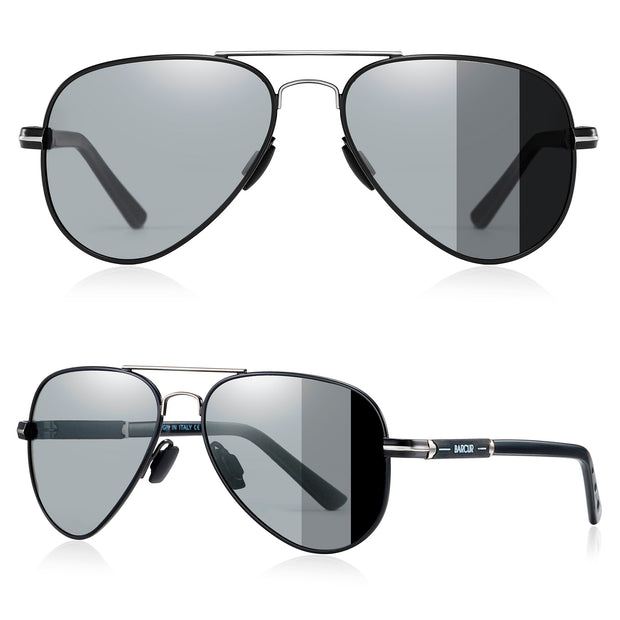 BARCUR Photochromic Polarized Sun glasses for Men Sunglasses Fishing Hiking Eyewear Oculos Gafas De Sol