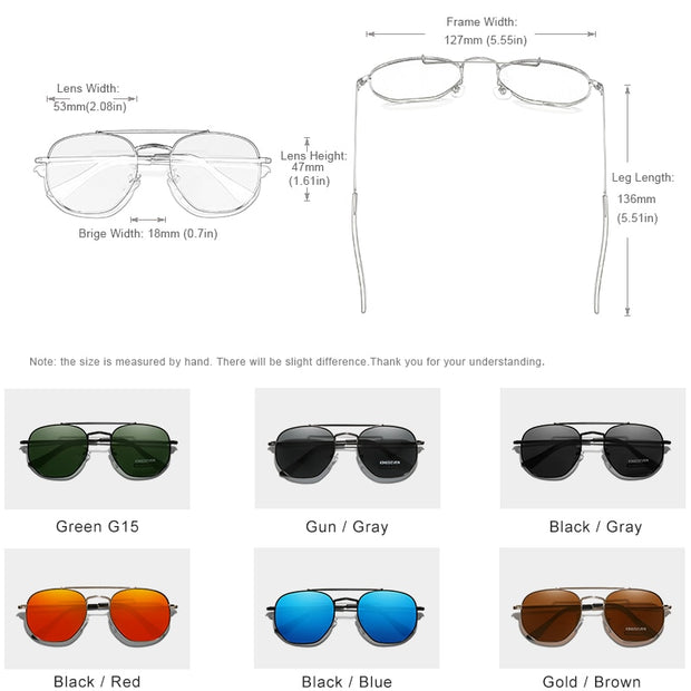 KINGSEVEN Men's Glasses Polarized Steampunk Round Sunglasses Men Retro Women Sun Glasses For Men Vintage Style