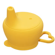 Tazas de alimentación de silicona para bebés, vasos para bebés a la moda, vasos para sorber para niños pequeños y niños con taza para sorber de silicona