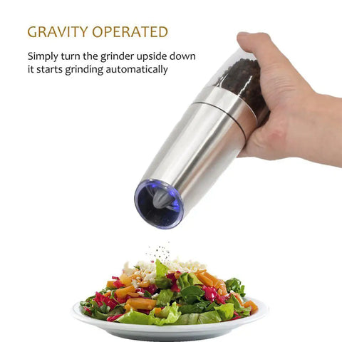 Electric Salt and Pepper Grinder Spice Mill Kitchen Accessories 1PC/2PCS
