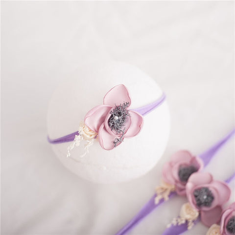 Niños pequeños recién nacidos bebé niña diadema accesorios para el cabello accesorios de fotografía de flores