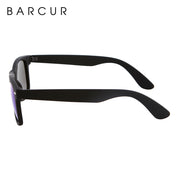 BARCUR Retro Glasses Men Sunglasses Vintage Fashion Classic Brand Glasses Women Sunglasses Unisex UV400 Oculos de sol