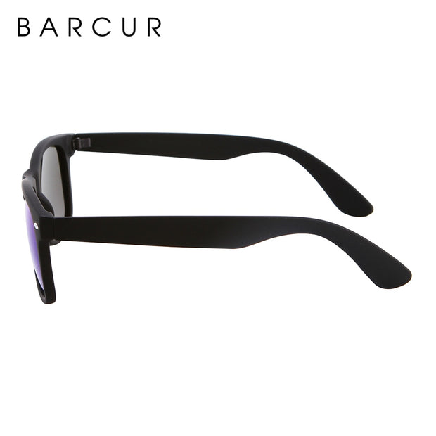 BARCUR Retro Glasses Men Sunglasses Vintage Fashion Classic Brand Glasses Women Sunglasses Unisex UV400 Oculos de sol