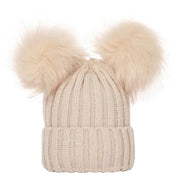 Mother Kids Winter Hats for Baby Girl Boy Bobble Hat Kids Cap for Children Pompom Baby Beanie Infant Bonnet Accessories 0-3Y