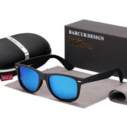 BARCUR Retro Glasses Men Sunglasses Vintage Fashion Classic Brand Glasses Women Sunglasses Unisex UV400 Oculos de sol