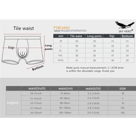 4 unids/lote Boxers largos ropa interior para hombre calzoncillos pantalones cortos Slip