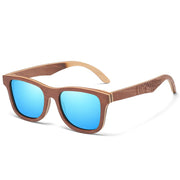 GM Wood Women Sunglasses Men High Grade Brand Carved Design Brown Bamboo Frame Polarized Sunglasses Skateboard Wood  Eyeglasses