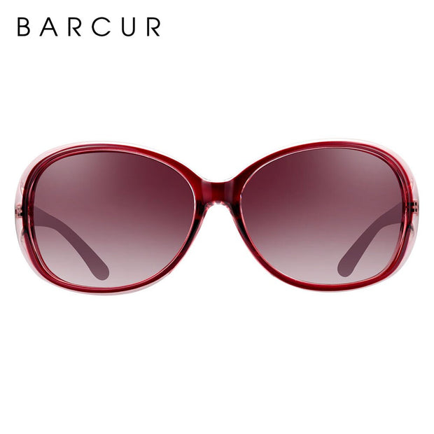 BARCUR New Polarized Sunglasses Women Brand Designer Female Sunglass Vintage Sun Glasses gafas oculos de sol masculino