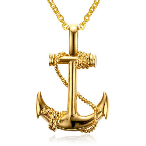 Brand New Fashion Black Rectangle Pendant Necklace Men Trendy Simple Stainless Steel Chain Jewelry