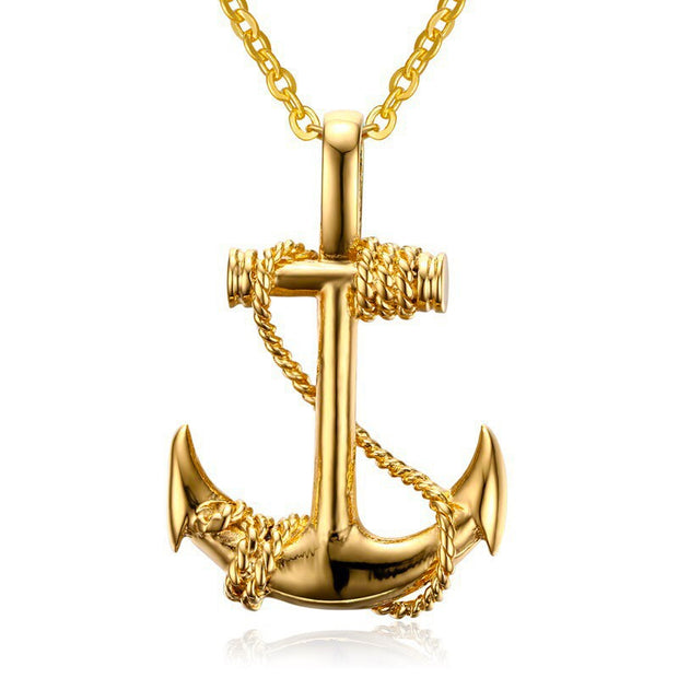 Brand New Fashion Black Rectangle Pendant Necklace Men Trendy Simple Stainless Steel Chain Jewelry