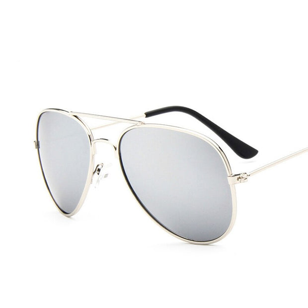 Sunglasses Children Colorful Mirror Glasses Boys/Girls Metal Frame Kids Cute Outdoor Eyeglasses