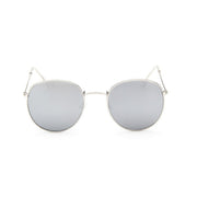 Round Sunglasses Woman Brand Designer Alloy Mirror Ray