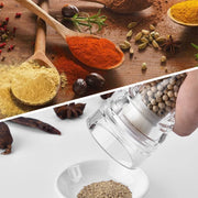 Grinder- Acrylic Salt and Pepper Shakers Adjustable Coarseness by Ceramic Rotor kitchen accessories