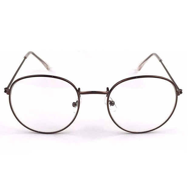 Round Sunglasses Woman Brand Designer Alloy Mirror Ray