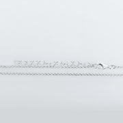 SANTUZZA Pure 925 Silver Chain Necklace Link Necklace For Women Fashion Jewelry 45cm 47cm 55cm Long
