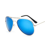Sunglasses Children Colorful Mirror Glasses Boys/Girls Metal Frame Kids Cute Outdoor Eyeglasses