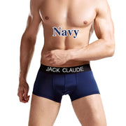 10 Uds. Ropa interior para hombre Jack Claude Boxers marca pantalones cortos Modal Sexy