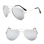 Sunglasses Children Colorful Mirror Glasses Boys/Girls Metal Frame Kids Cute Outdoor Eyeglasses