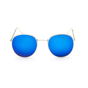 Round Sunglasses Woman Brand Designer Alloy Mirror Ray