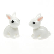 10 Pcs Lovely Miniature Garden Mini Rabbit Resin Fairy Ornament Flower Plant Pot Home