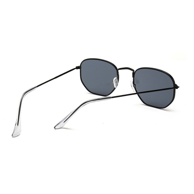 Fashion Polygon Sunglasses Woman/Man Brand Designer Sunglasses Female Candy Color Alloy Mirror Street Beat Oculos De Sol