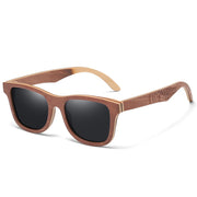 GM Wood Women Sunglasses Men High Grade Brand Carved Design Brown Bamboo Frame Polarized Sunglasses Skateboard Wood  Eyeglasses
