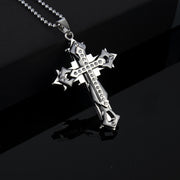 Brand New Fashion Black Rectangle Pendant Necklace Men Trendy Simple Stainless Steel Chain Jewelry