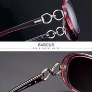 BARCUR New Polarized Sunglasses Women Brand Designer Female Sunglass Vintage Sun Glasses gafas oculos de sol masculino