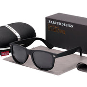 BARCUR Retro Glasses Men Sunglasses Vintage Fashion Classic Brand Glasses Women Sunglasses Unisex UV400 Oculos de sol