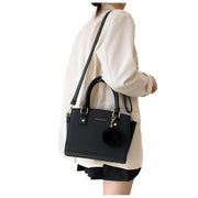 Luxury Designer Brand Women's Handbag All Leather Street Wear Fashion