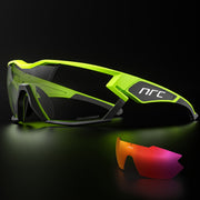 NRC P-Ride Photochromic Glasses man Mountain Bike Sport Cycling Sunglasses MTB