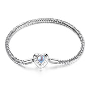 WOSTU 925 Sterling Silver Chain Bracelet Original Bangle For Women Fit Authentic Charms Beads Fashion Jewelry Making Bracelet
