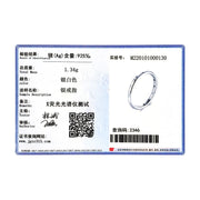 New Style Solid 925 Sterling Silver Simple Fashion Female Engagement Finger Ring Jewelry Stackable Classic For Women