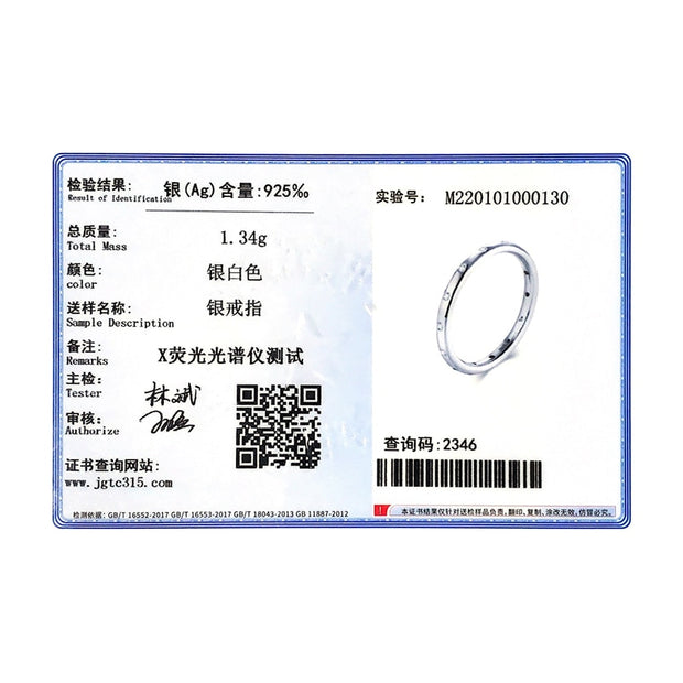New Style Solid 925 Sterling Silver Simple Fashion Female Engagement Finger Ring Jewelry Stackable Classic For Women