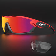 NRC P-Ride Photochromic Glasses man Mountain Bike Sport Cycling Sunglasses MTB