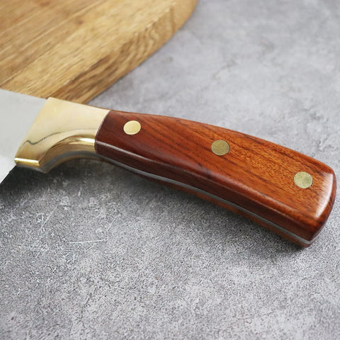 Hight Carbon Japanese Steel Butcher Chef Kitchen Knife Set with Gift Box