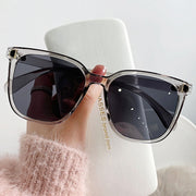 Fashion Oversized Sunglasses Woman Brand Designer Square Female Big Frame Gradient Shades