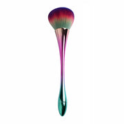 Brocha para colorete en polvo de oro rosa, brocha de maquillaje profesional, cosmética grande para rostro, cosmética facial, brocha colorete, herramienta de maquillaje