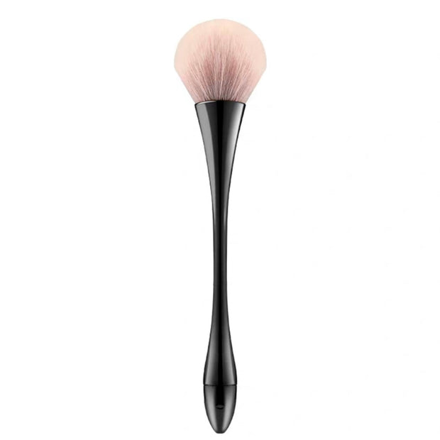 Brocha para colorete en polvo de oro rosa, brocha de maquillaje profesional, cosmética grande para rostro, cosmética facial, brocha colorete, herramienta de maquillaje