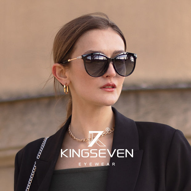 Polarized Women's Sunglasses Gradient Lens Luxury Sun glasses Brand Lentes de sol Mujer