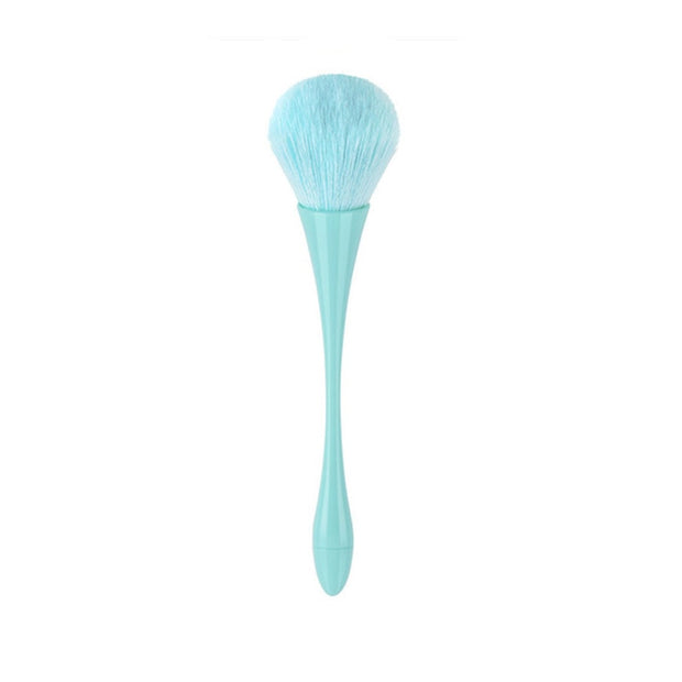 Brocha para colorete en polvo de oro rosa, brocha de maquillaje profesional, cosmética grande para rostro, cosmética facial, brocha colorete, herramienta de maquillaje