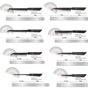 High Carbon Kitchen Knives Handmade Forged Japanese Sharp Knife Set