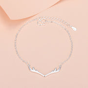 925 Sterling Silver Lucky Bead Charm Bracelet For Women Chain Round Bangles Fashion Luxury Quality Jewelry Christmas Accessories