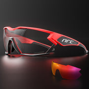 NRC P-Ride Photochromic Glasses man Mountain Bike Sport Cycling Sunglasses MTB