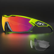 NRC P-Ride Photochromic Glasses man Mountain Bike Sport Cycling Sunglasses MTB