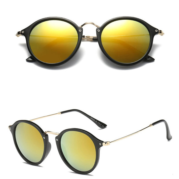 Fashion Sunglasses Brand Designer For Women Mirror